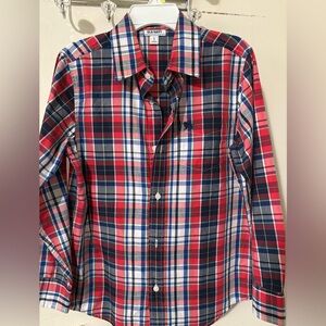 Old Navy Red Plaid Shirt